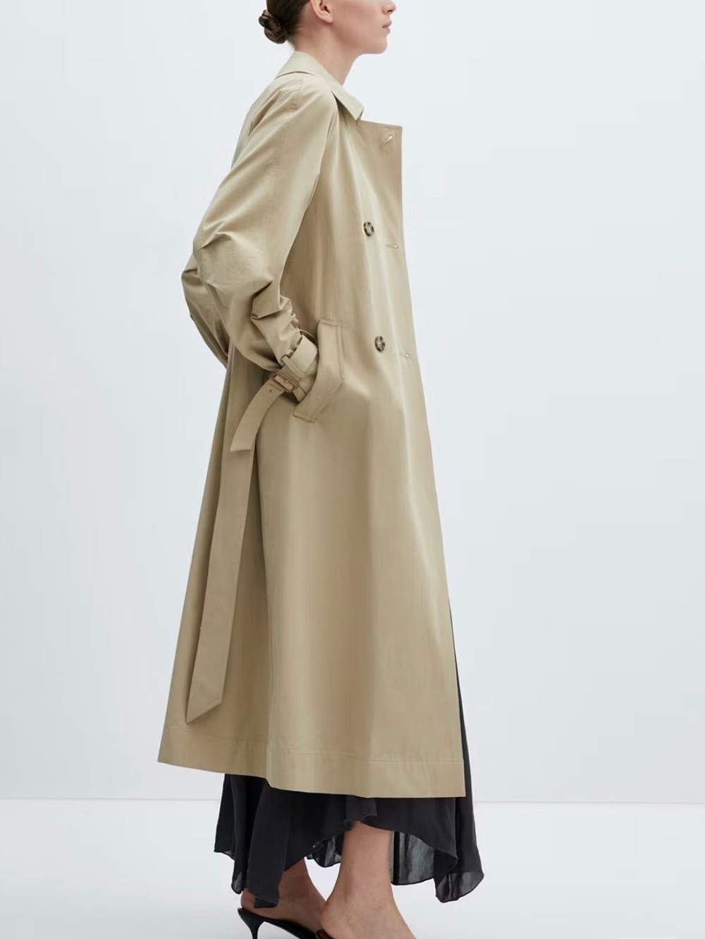 Mango Trench Coat - Picture 3 of 6